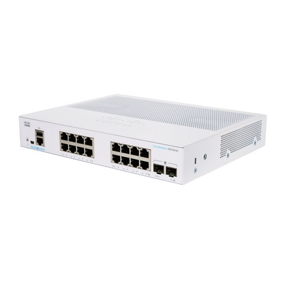 [CBS350-16FP-2G-EU] Cisco ราคา จำหน่าย ขาย Configฟรี