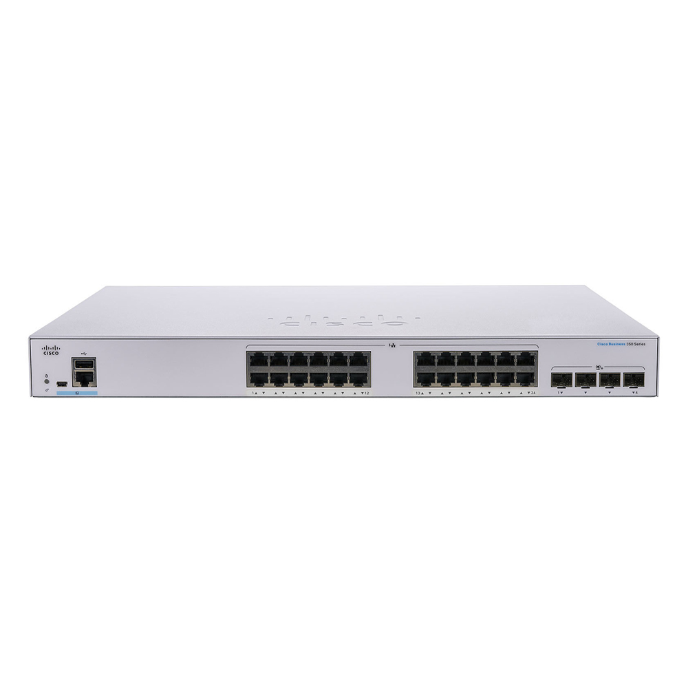 [CBS350-24P-4G-EU] Cisco ราคา จำหน่าย ขาย Configฟรี