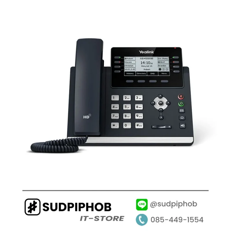 [SIP-T43U] IP-Phone Yealink ราคา จำหน่าย ขาย