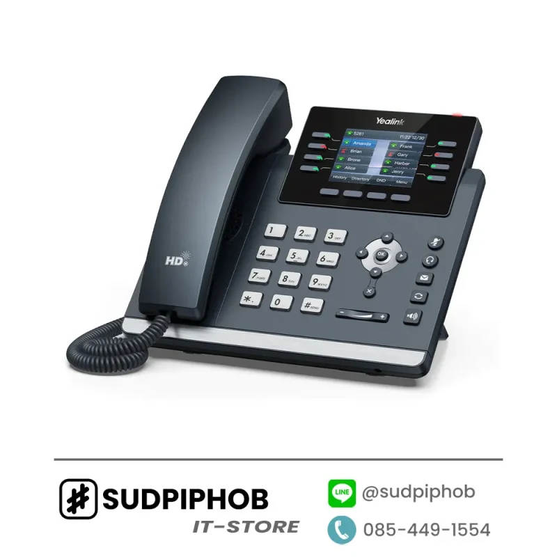 [SIP-T44U] IP-Phone Yealink ราคา จำหน่าย ขาย