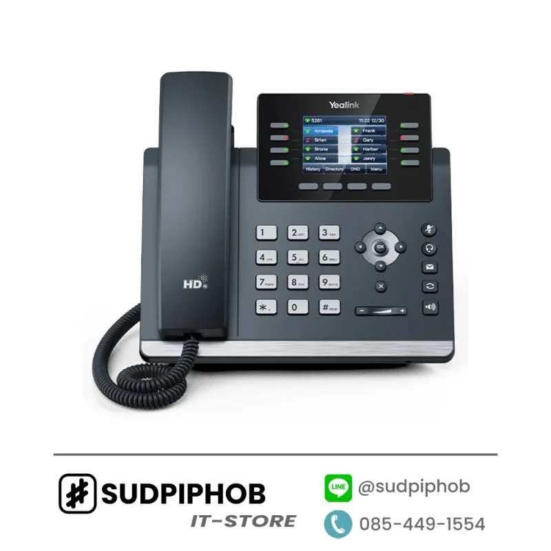 [SIP-T44U] IP-Phone Yealink ราคา จำหน่าย ขาย