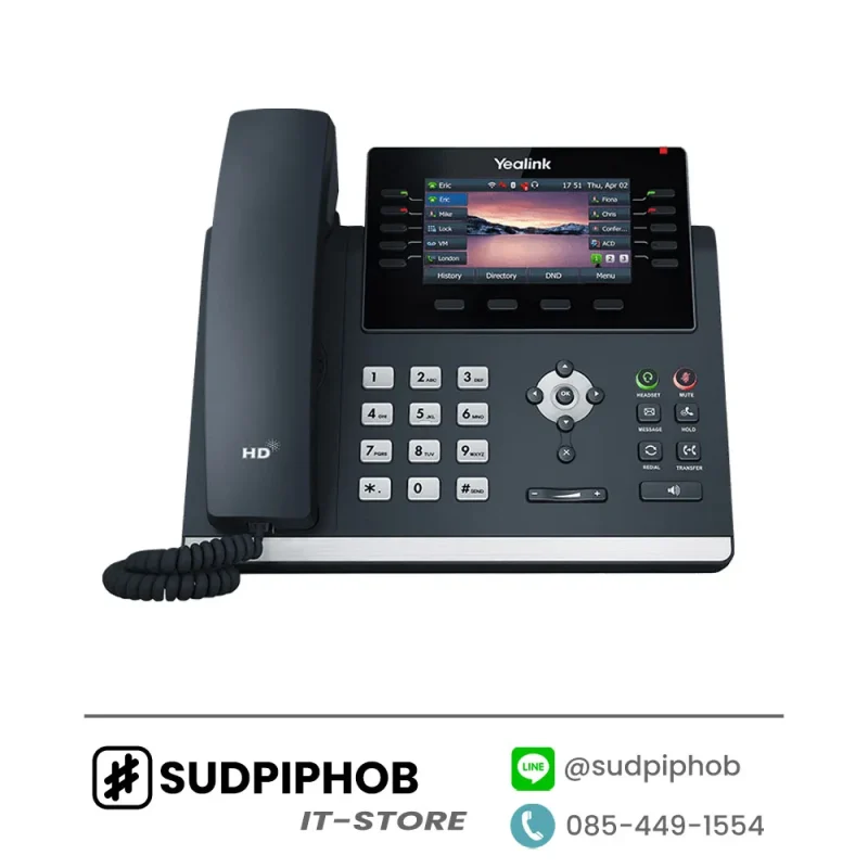 [SIP-T46U] IP-Phone Yealink ราคา จำหน่าย ขาย