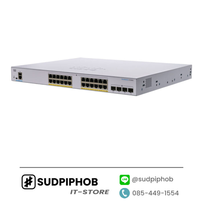 [CBS250-24P-4G-EU] Cisco ราคา จำหน่าย ขาย Configฟรี