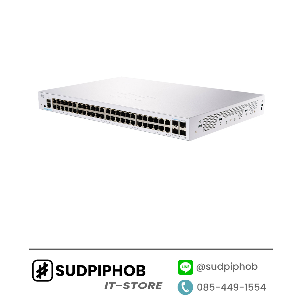 [CBS250-48T-4G-EU] Cisco ราคา จำหน่าย ขาย Configฟรี