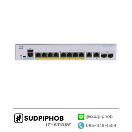 [CBS250-8FP-E-2G-EU] Cisco ราคา จำหน่าย ขาย Configฟรี