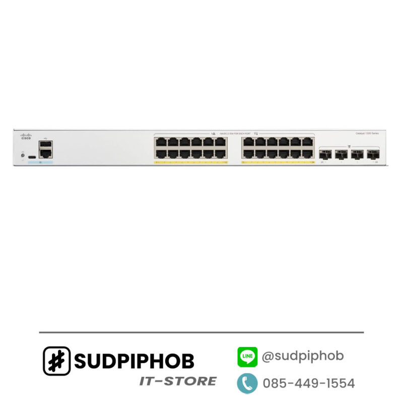 [C1300-24FP-4G] Cisco ราคา จำหน่าย ขาย