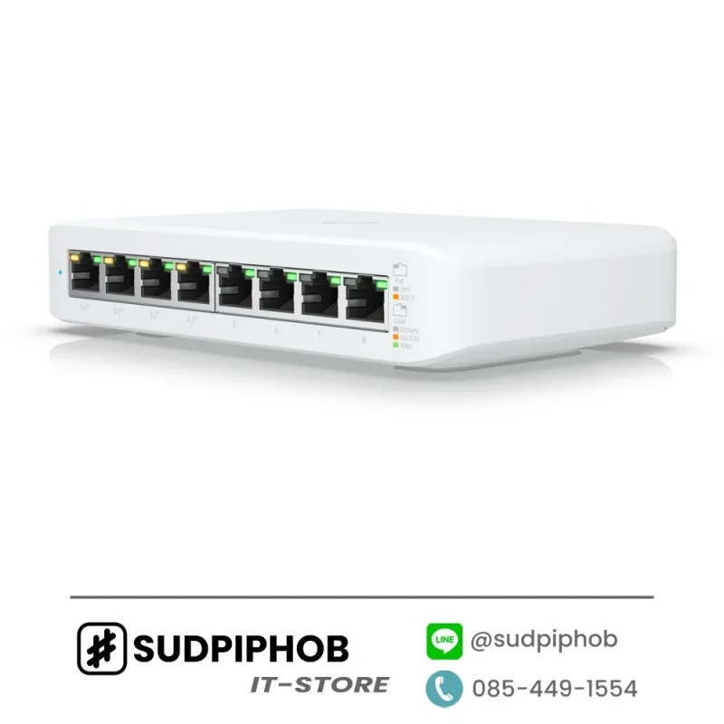 [USW-Lite-8-POE] Switch Unifi ราคา จำหน่าย ขาย