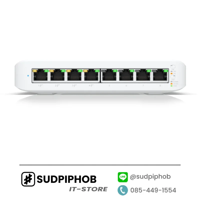 [USW-Lite-8-POE] Switch Unifi ราคา จำหน่าย ขาย