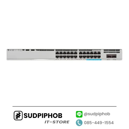 [C9200L-24PXG-2Y-A] Switch Cisco Catalyst ราคา จำหน่าย ขาย