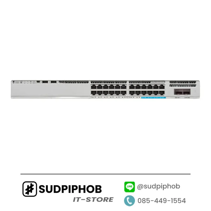 [C9200L-24PXG-2Y-A] Switch Cisco Catalyst ราคา จำหน่าย ขาย