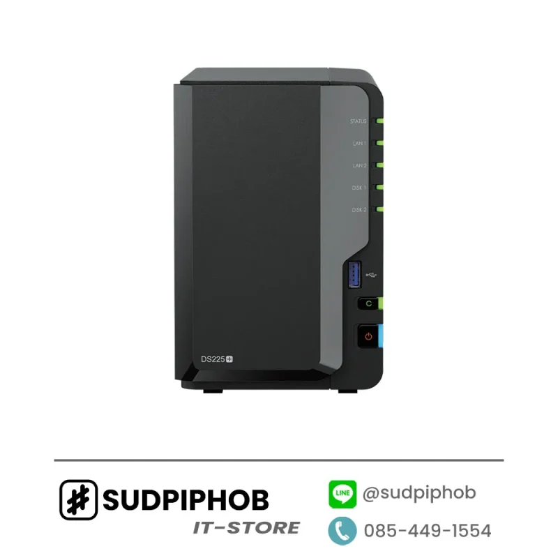 [DS225+] NAS Synology DiskStation ราคา จำหน่าย ขาย