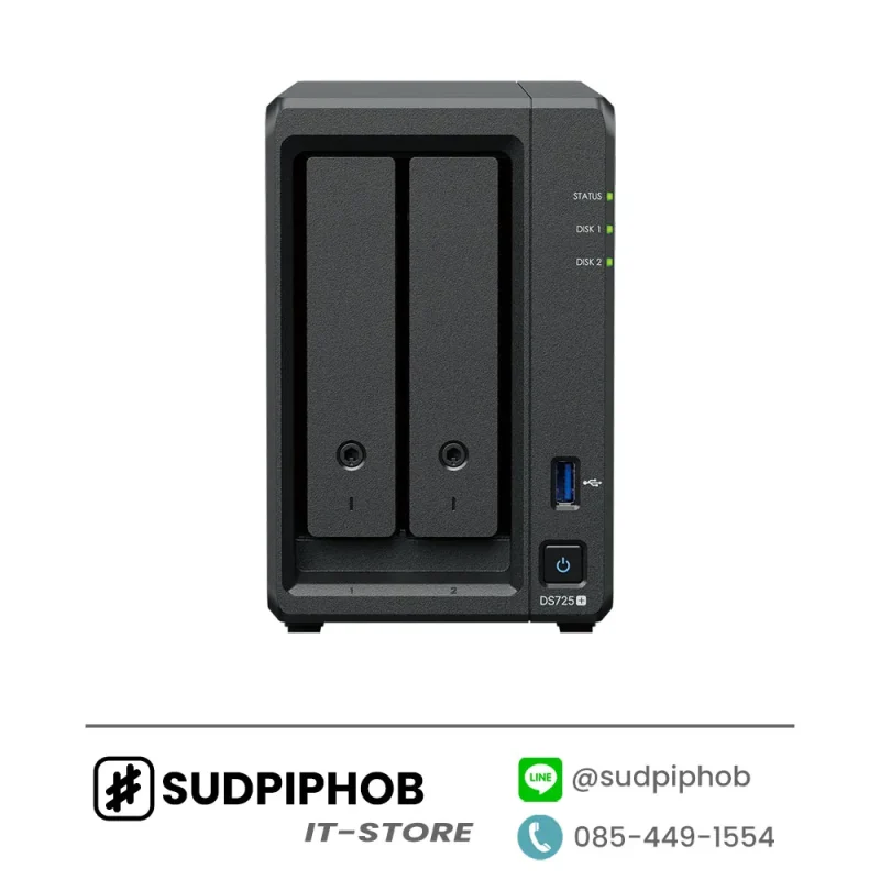 [DS725+] NAS Synology DiskStation ราคา จำหน่าย ขาย