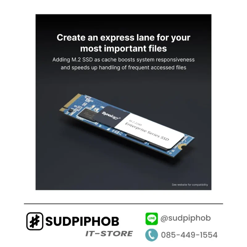 [SNV3410-400G] SSD Synology ราคา จำหน่าย ขาย