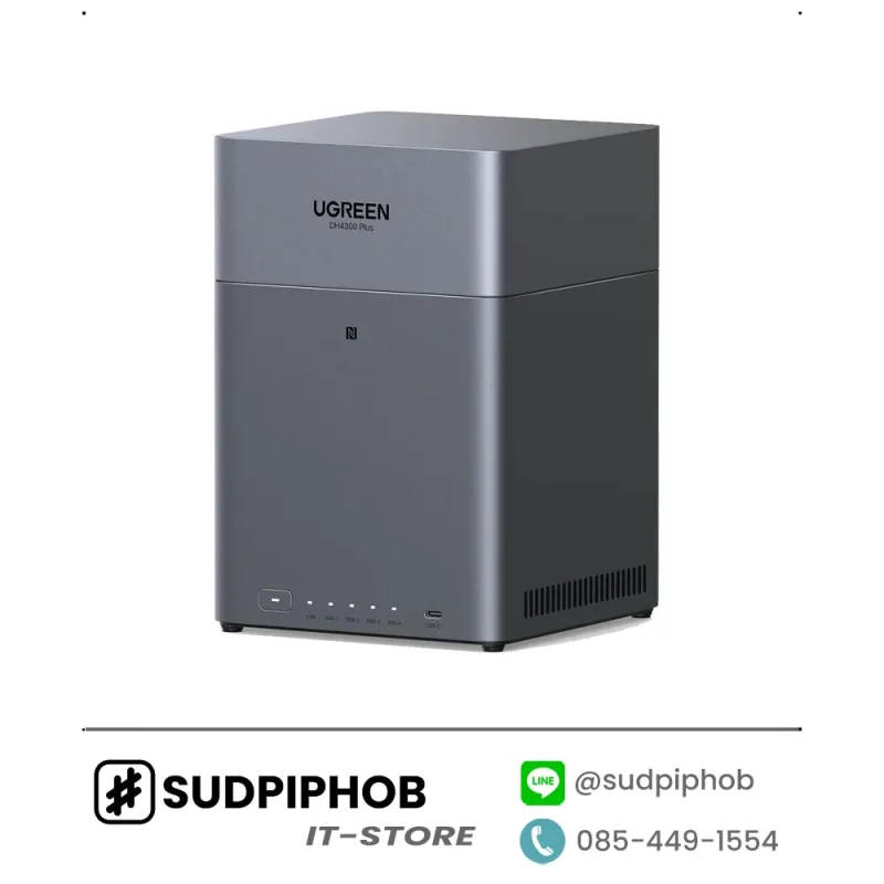 [DH4300Plus] NAS UGREEN NASync ราคา จำหน่าย ขาย