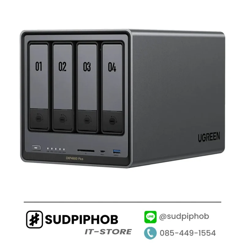 [DXP4800Plus] NAS UGREEN NASync ราคา จำหน่าย ขาย