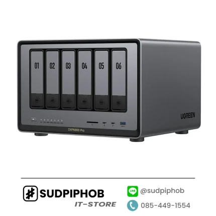 [DXP6800Pro] NAS UGREEN NASync ราคา จำหน่าย ขาย