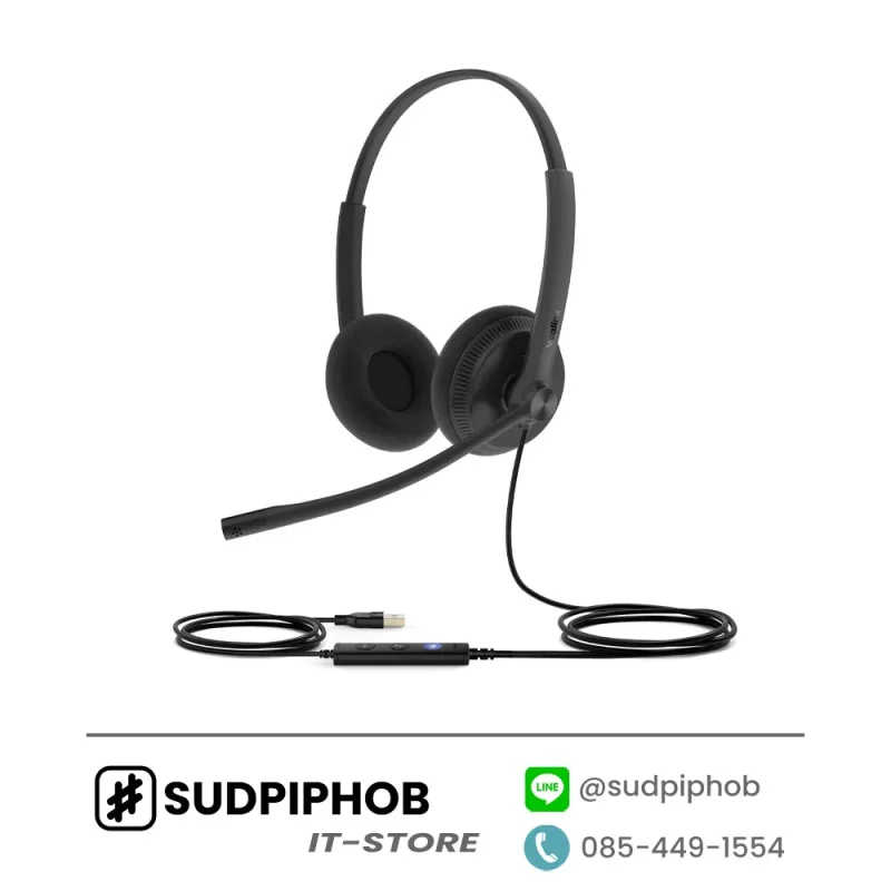 [UH34 Lite Dual Teams] Headset Yealink ราคา จำหน่าย ขาย