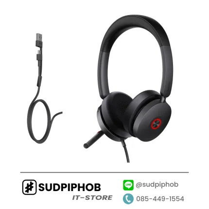 [UH48 Dual UC USB-C/A] Headset Yealink ราคา จำหน่าย ขาย