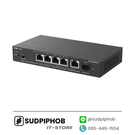 [RG-ES206MG-P] Switch Ruijie Reyee ราคา จำหน่าย ขาย