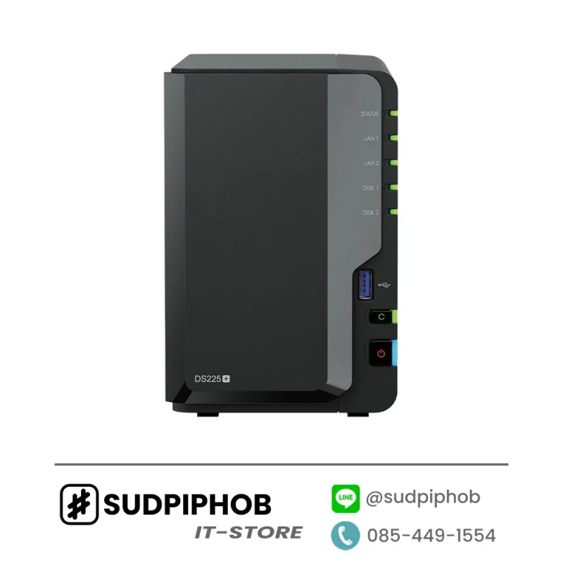 [DS225+] NAS Synology DiskStation ราคา จำหน่าย ขาย